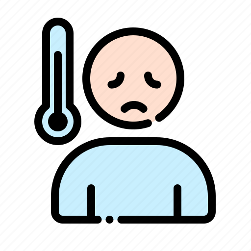 Fever, thermometer, temperature, coronavirus icon - Download on Iconfinder