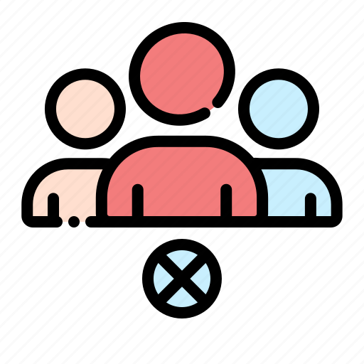 No group, social distance, coronavirus, covid icon - Download on Iconfinder