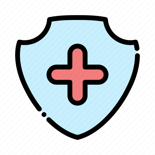 Shield, protection, healthcare, safe icon - Download on Iconfinder
