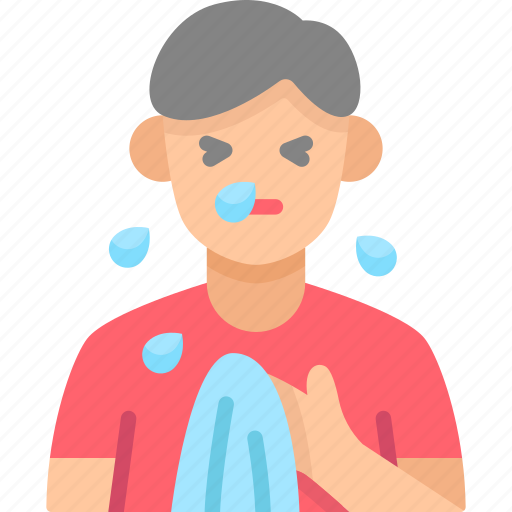 Sneezing, flu, sick, sickness, symptom, healthcare and medical, illness icon - Download on Iconfinder