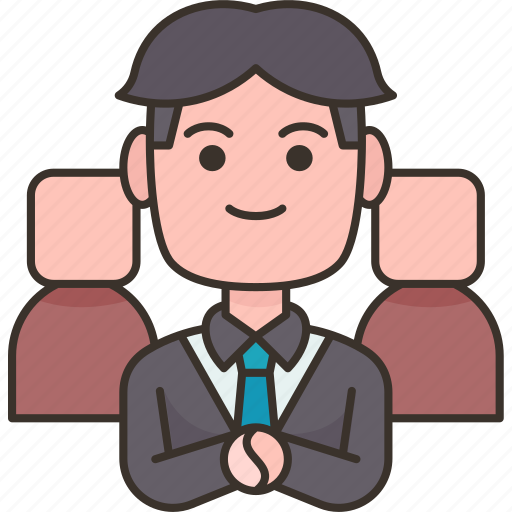 Consultative, team, leader, employee, professional icon - Download on Iconfinder