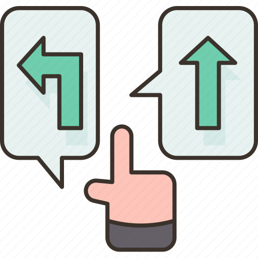 Decision, choice, select, pathway, solution icon - Download on Iconfinder