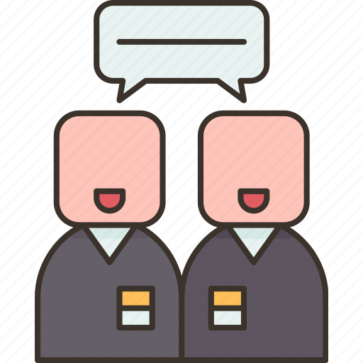 Interpersonal, coworker, communication, collaboration, cooperate icon - Download on Iconfinder