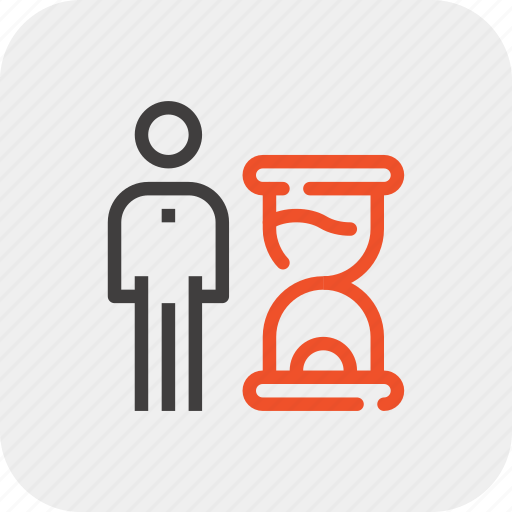 Clock, deadline, management, optimization, person, productivity, time icon - Download on Iconfinder