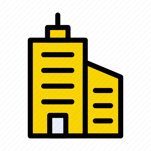 Corporation, building, office, company, industry icon - Download on Iconfinder
