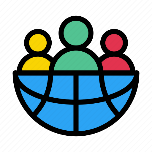 Corporation, staff, group, global, team icon - Download on Iconfinder