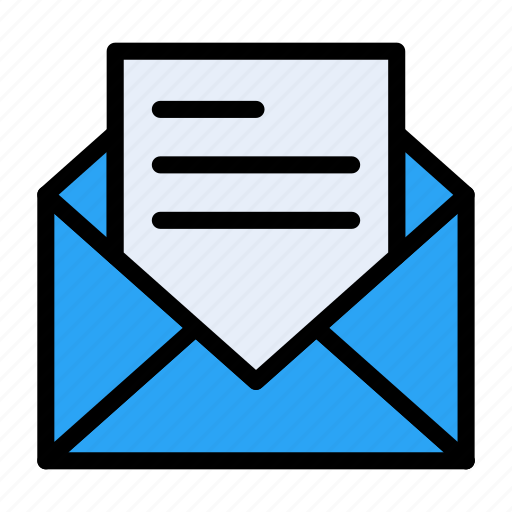 Email, message, open, inbox, communication icon - Download on Iconfinder