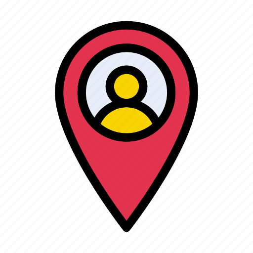 Map, location, gps, user, destination icon - Download on Iconfinder