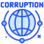 corrupted, world, lie, bribe 