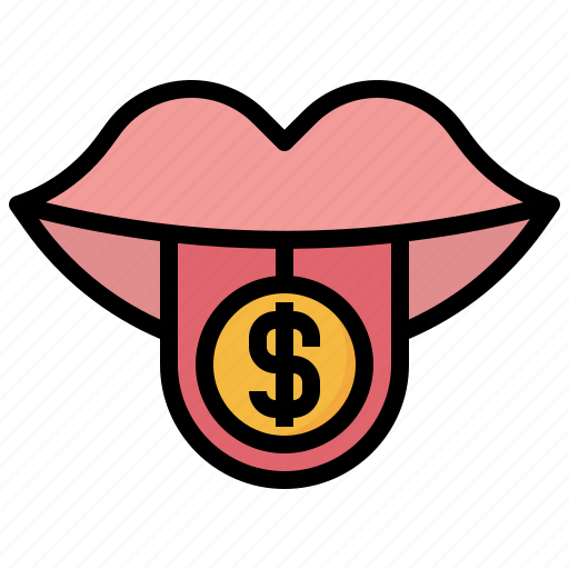 Mouth, bribe, corruption, business, finance icon - Download on Iconfinder