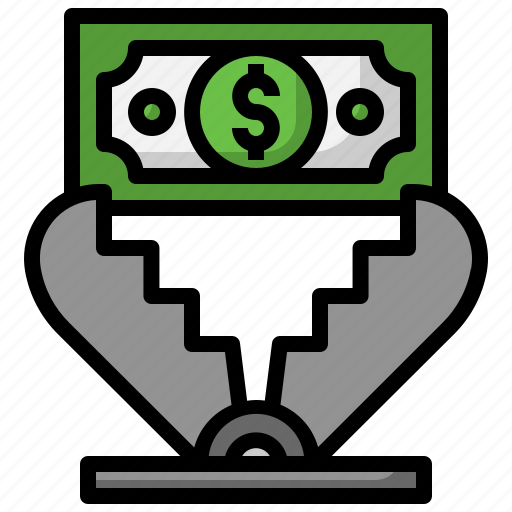 Trap, debt, fraud, corruption, money icon - Download on Iconfinder