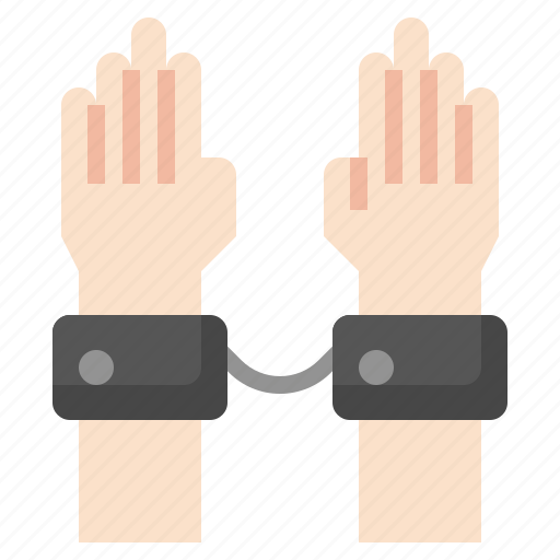 Arrest, hands, gestures, detention, jail icon - Download on Iconfinder
