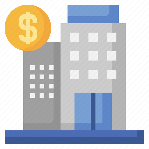 Company, money, office, building, bank icon - Download on Iconfinder