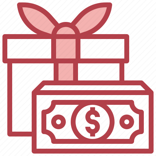 Gift, present, surprise, box, money icon - Download on Iconfinder
