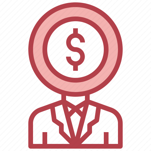 Head, money, dollar, bribe, corruption icon - Download on Iconfinder