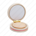 compact, mirror, beauty, makeup, skin, face, cosmetic, woman 