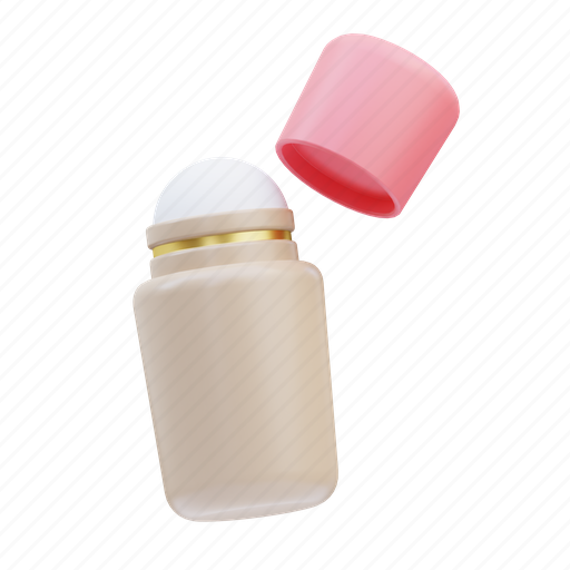 Deodorant, beauty, makeup, skin, face, cosmetic, woman 3D illustration - Download on Iconfinder