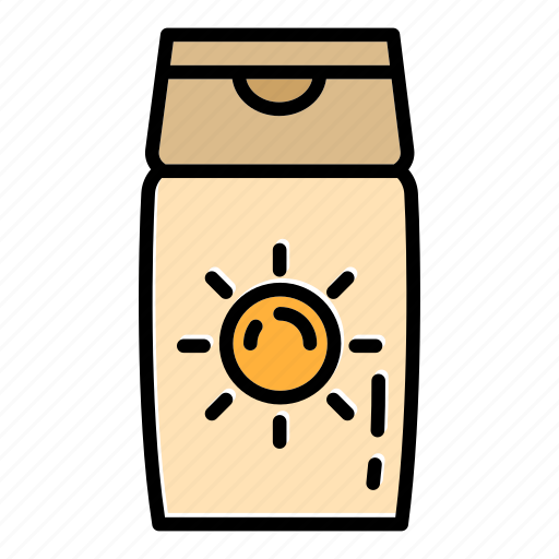 Sunscreen, cream, bottle icon - Download on Iconfinder