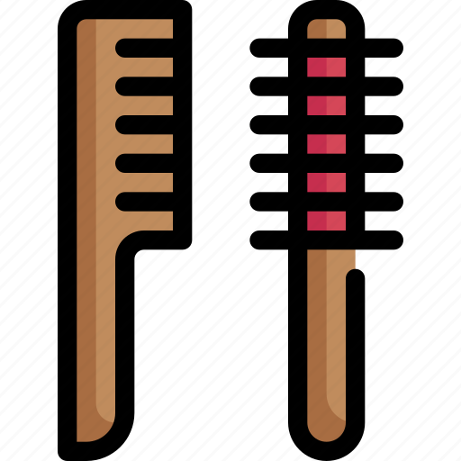 Beauty, comb, cosmetics, grooming, hair, makeup, saloon icon - Download on Iconfinder