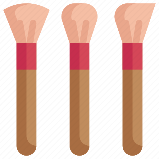 Beauty, brush, cosmetics, hair, makeup, paint, painting icon - Download on Iconfinder