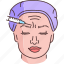 botulinum, therapy, wrinkles, eyebrows 