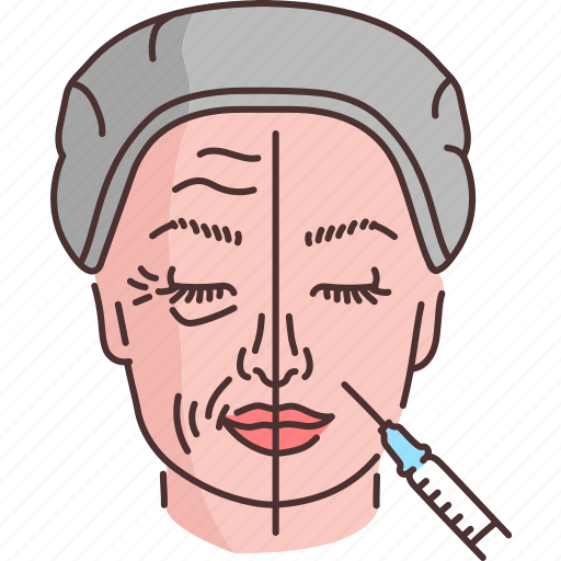 Therapy, wrinkles, plasmolifting icon - Download on Iconfinder