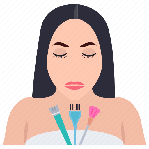 Beautiful lady, beauty products, cosmetics, grooming, salon services, spa beauty service, spa cosmetics icon - Download on Iconfinder