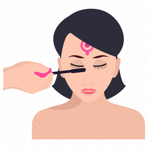 Cosmetics, eye enhancer, eye makeup, makeup, maskara, party makeup, salon services icon - Download on Iconfinder