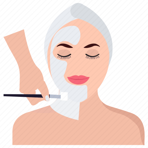 Face glow, face massage, face treatment, facial, salon service icon - Download on Iconfinder