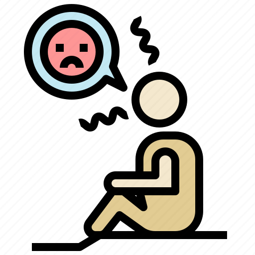 Depression, depressed, mental, illness, sad, health icon - Download on Iconfinder