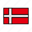 country, danemark, danish, europe, flag, flags, scandinavia 