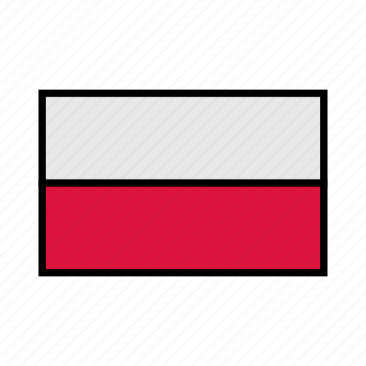 Europe, flag, flags, globe, poland, polish, polska icon - Download on Iconfinder