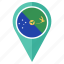 flag, pin, christmas island, country, location, nation, navigation 