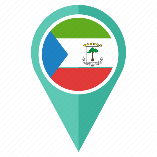 Flag, pin, country, equatorial guinea, location, nation, navigation icon - Download on Iconfinder
