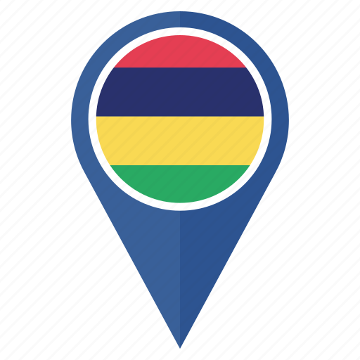 Flag, mauritius, country, location, nation, national, navigation icon - Download on Iconfinder