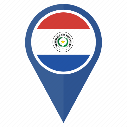 Flag, paraguay, country, location, national, navigation icon - Download on Iconfinder