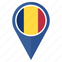 flag, romania, country, location, nation, navigation