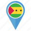 flag, pin, country, direction, location, sao tome and principe 