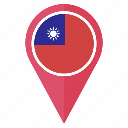 China, flag, of, republic, the, location, navigation icon - Download on Iconfinder