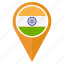 india, pin, direction, location, navigation, arrow, map 