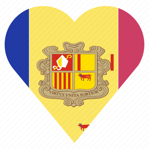 Andorra, country, flag, location, nation, navigation, pin icon - Download on Iconfinder