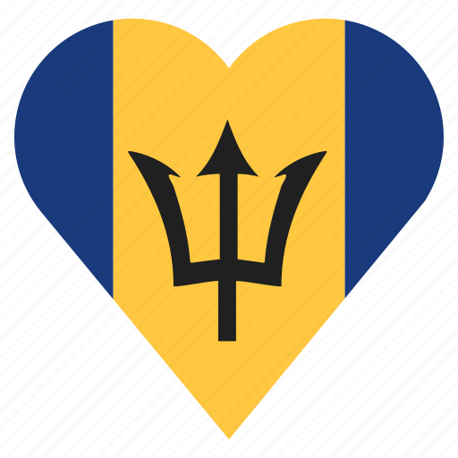 Barbados, country, flag, location, nation, navigation, pin icon - Download on Iconfinder