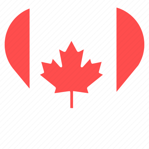 Canada, country, flag, location, nation, navigation, pin icon - Download on Iconfinder