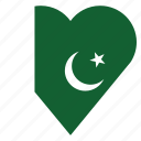 country, flag, location, nation, navigation, pakistan, pin