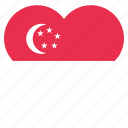 country, flag, location, nation, navigation, pin, singapore