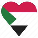 country, flag, location, nation, navigation, pin, sudan