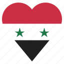 country, flag, location, nation, navigation, pin, syria