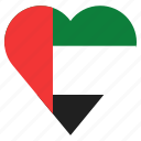 country, flag, location, nation, navigation, pin, the united arab emirates