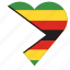 country, flag, location, nation, navigation, pin, zimbabwe 