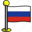 country, flag, flags, russia 